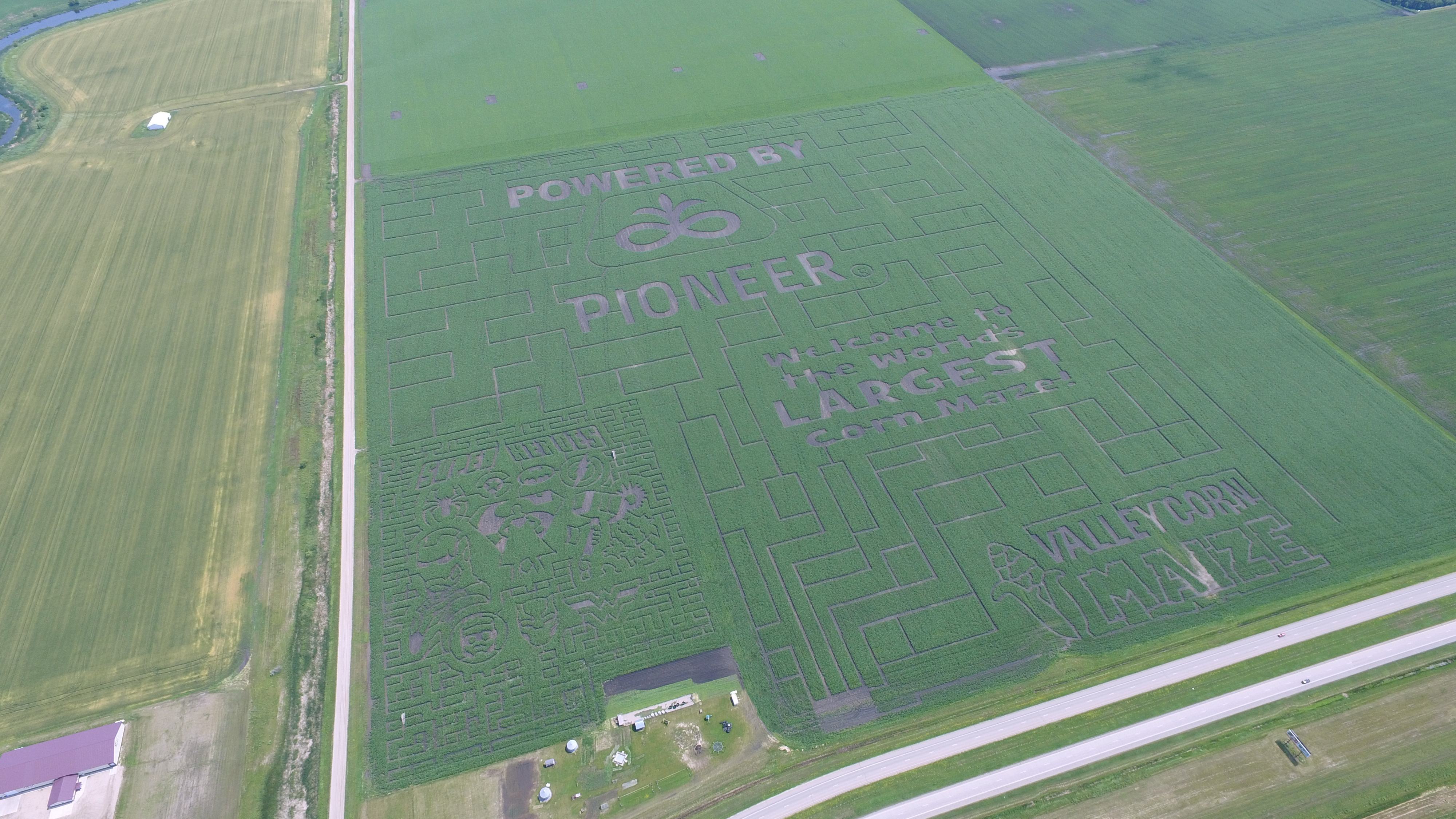2025 maze aerial